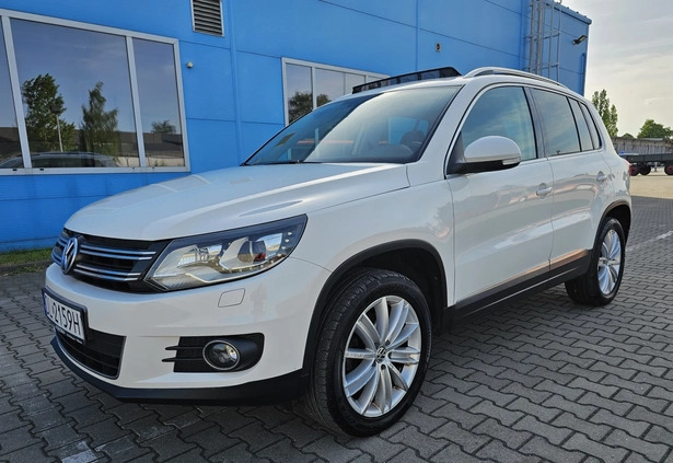 Volkswagen Tiguan cena 49999 przebieg: 210000, rok produkcji 2012 z Ostrów Mazowiecka małe 466